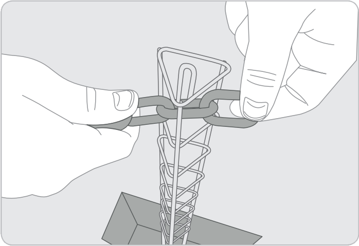 Demarcation roof chain